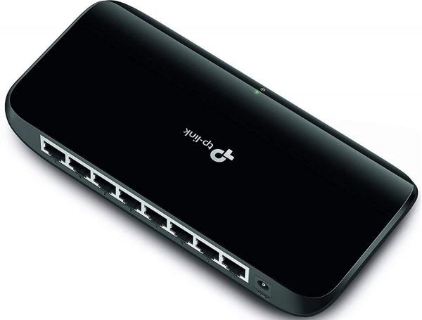 TP-LINK TL-SG1008D 10/100/1000Mbps 8-Port Gigabit Desktop Switch, 10Gbps Switching Capacity