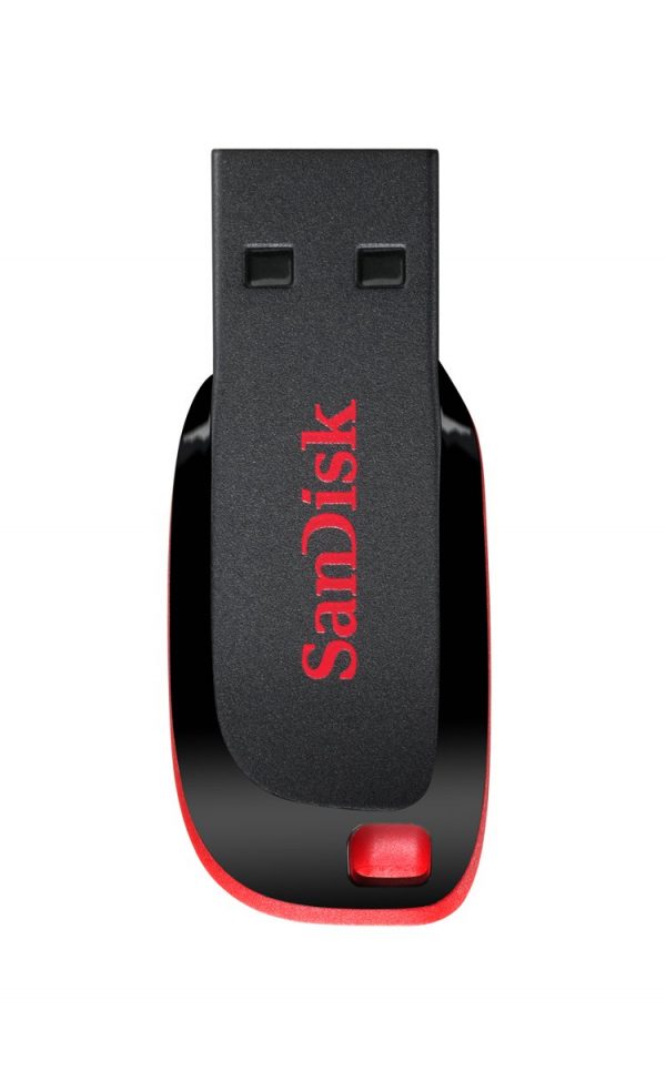 SanDisk Cruzer Blade SDCZ50-128G-I35 USB 2.0 128GB Pen Drive (Red and Black) - Image 3