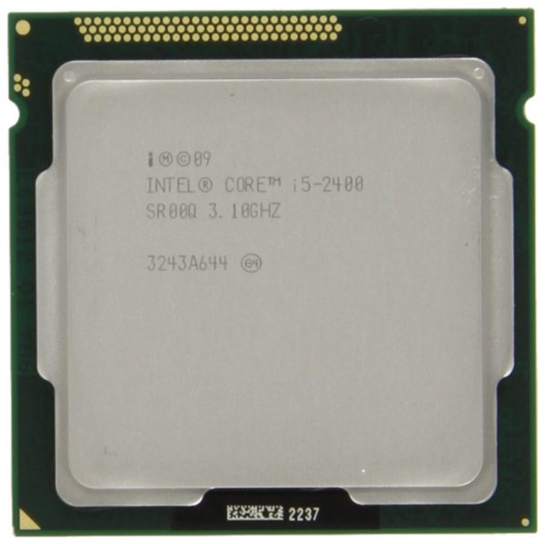 Intel Core i5-2400 Quad-Core Processor 3.1 GHz 6 MB Cache LGA 1155 - BX80623I52400