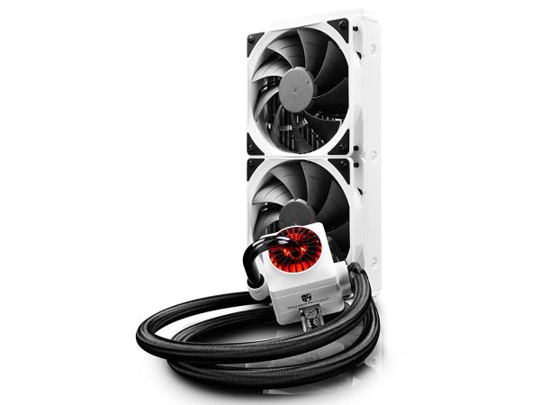 DeepCool Captain 240EX RGB White CPU Liquid Cooler Fan - Image 3