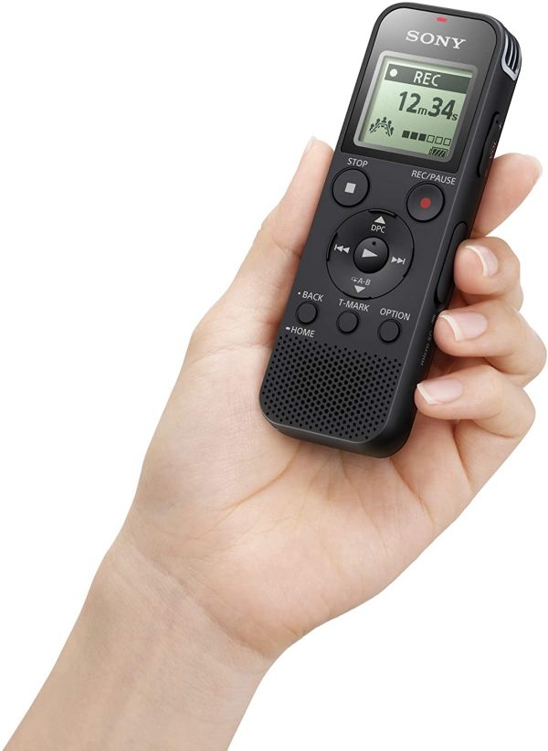Sony ICD-PX470 4GB Digital Voice Recorder -Black - Image 4