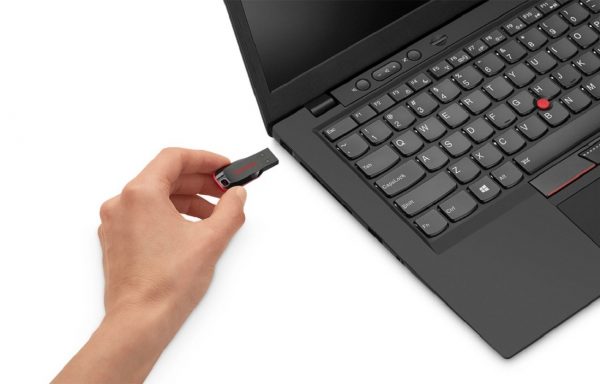 SanDisk Cruzer Blade SDCZ50-128G-I35 USB 2.0 128GB Pen Drive (Red and Black) - Image 2