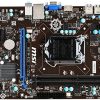 MSI h81m-e33 military class 4 Motherboard with intel H81 chipset, LGA 1150 socket - Image 4