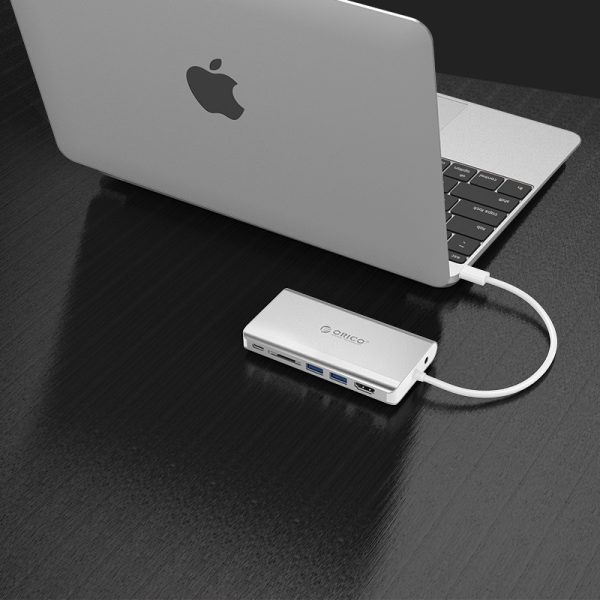 ORICO 8 in 1 Type-C Multifunction Docking Station (XC-304) - Image 3