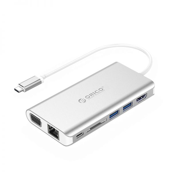 ORICO 8 in 1 Type-C Multifunction Docking Station (XC-304) - Image 4