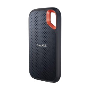 SanDisk Extreme Portable SSD 1050MB/s R, 1000MB/s W, IP55 Rated, PC, MAC & Smartphone Compatible, 1TB, 5 Y Warranty