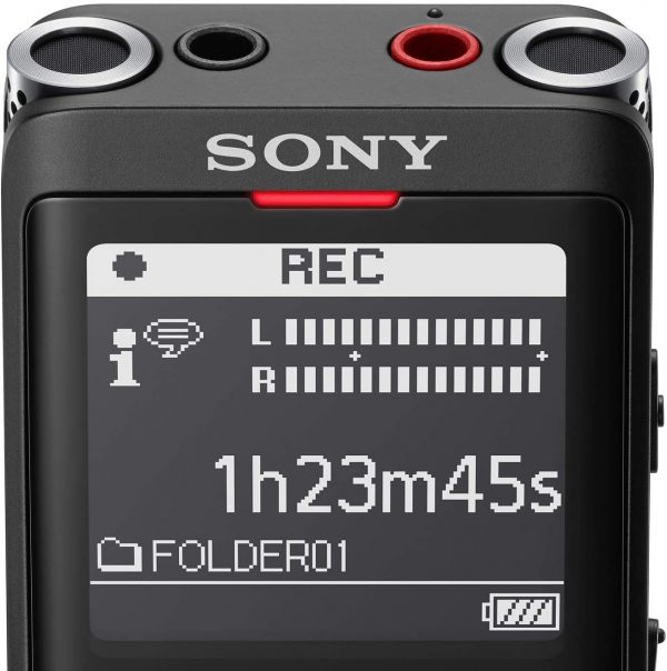 Sony ICD-UX570F Light Weight Voice Recorder, with 20hours battery life, 4GB Built-In memory -Black - Image 11