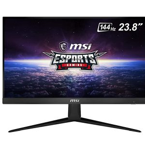 MSI 24” FHD (1920 x 1080) Non-Glare with Super Narrow Bezel 144Hz 1ms 16:9 HDMI/DP AMD Radeon FreeSync IPS Gaming Monitor (OPTIX G241), Black