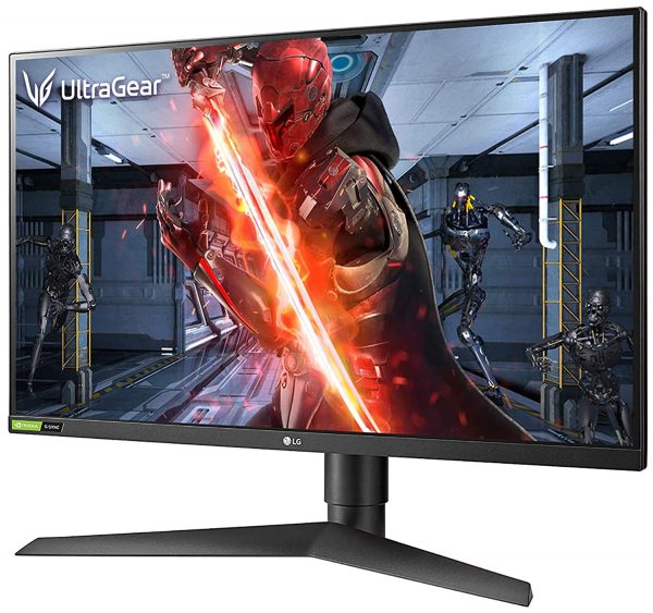 LG Ultragear 68.5 cm (27-inch) IPS FHD, G-Sync Compatible, HDR 10, Gaming Monitor with Display Port, HDMI x 2, Height Adjust & Pivot Stand, 144Hz, 1ms - 27GL650F (Black) - Image 6