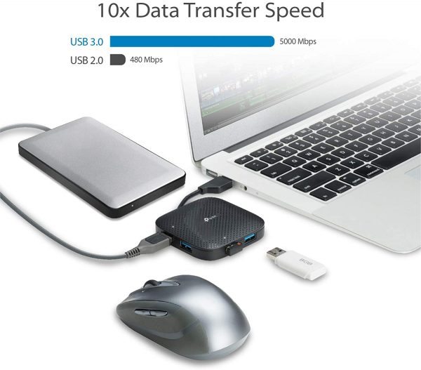 TP-Link UH400 4-Port USB Hub - Image 3