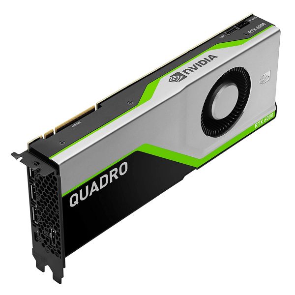 nVidia Quadro RTX 6000, 24 GB GDDR6, PCI Express 3.0 x 16, Professional Workstations Graphics Card - Image 2