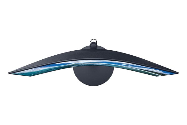 Samsung 27 inch (68.6 cm) Curved Bezel Less, Speakers, Fabric Textured Back Side, FHD, VA Panel with DP, HDMI, VGA, Audio in, Headphone Ports - LC27T550FDWXXL - Image 2