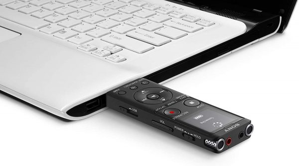 Sony ICD-UX570F Light Weight Voice Recorder, with 20hours battery life, 4GB Built-In memory -Black - Image 8