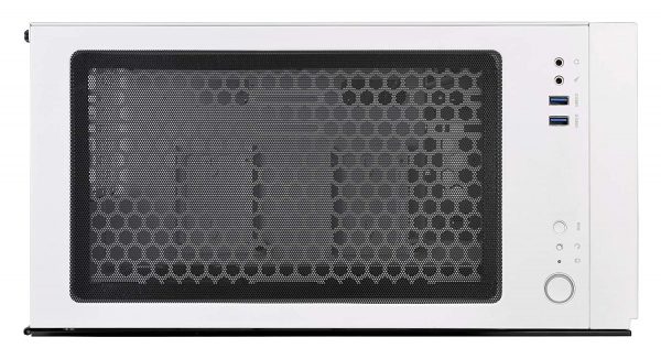Thermaltake H200 Tempered Glass Snow Edition RGB Light Strip ATX Mid Tower Case with One 120mm Rear Fan Pre-Installed CA-1M3-00M6WN-00 - Image 10