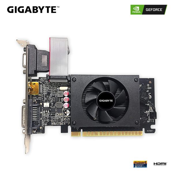 Gigabyte GeForce GT 710 2GB Graphic Cards and Support PCI Express 2.0 X8 Bus Interface. Graphic Cards Gv-N710D5-2Gil - Image 4