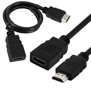 HDMI EXTENSION CABLE BLACK-i VAA-B06-B150 1.5M Black