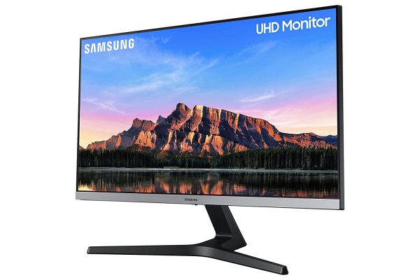Samsung 28 inch (70.8 cm) 4K UHD Monitor with Bezel Less Design and IPS Display Panel (Dark Blue Gray) - LU28R550UQWXXL - Image 5
