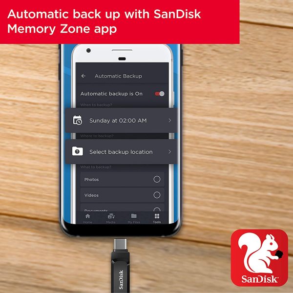 SanDisk Ultra Dual Drive Go Type C Pendrive for Mobile 64GB, 5Y - SDDDC3-064G-I35 - Image 3