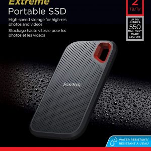 SanDisk 2TB Extreme Portable SSD - SDSSDE60-2T00-G25