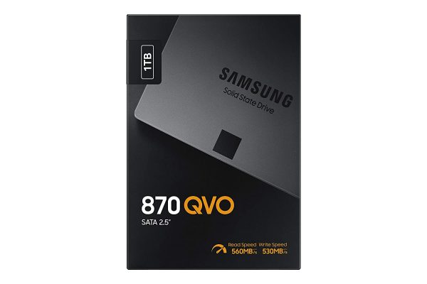 Samsung 870 QVO 1TB SATA 2.5" Internal Solid State Drive (SSD) (MZ-77Q1T0BW) - Image 2