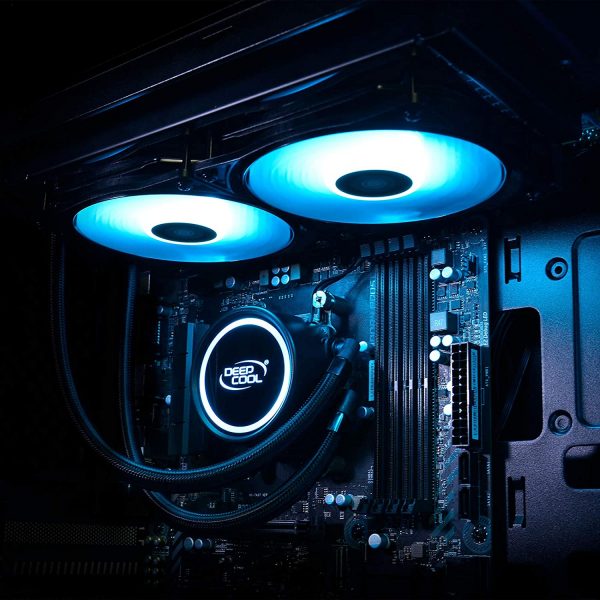 DEEPCOOL Gammaxx L120 RGB Water Cooling System for PC - Image 8