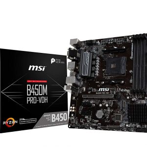 MSI B450M PRO-VDH Gaming Motherbard