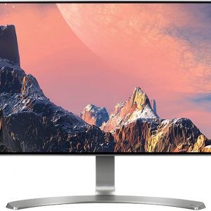 LG 23.8 inch (60.45 cm) Borderless LED Monitor - Full HD, IPS Panel with VGA, HDMI, Audio in/Out Ports and in-Built Speakers - 24MP88HV (Silver/White)