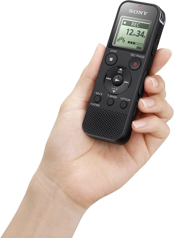 Sony ICD-PX470 4GB Digital Voice Recorder -Black - Image 6