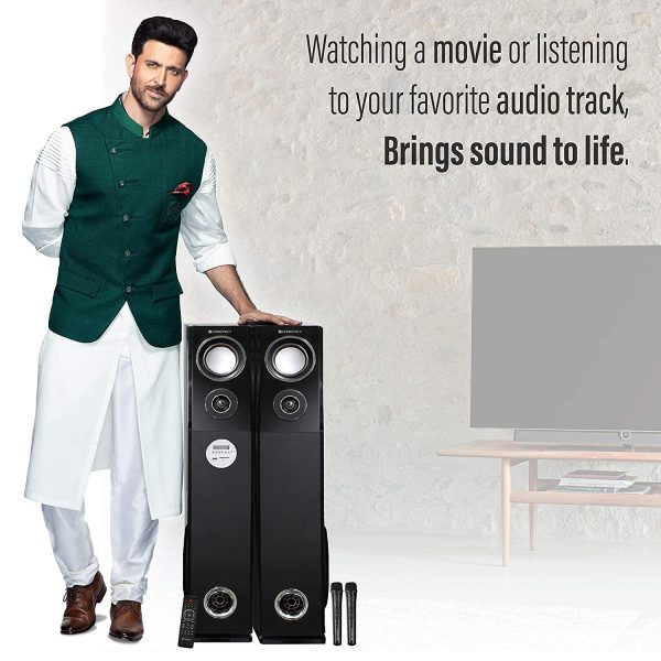 Zebronics ZEB-8500 BT-RUCF 2.0 multimedia Tower Speaker - Image 6