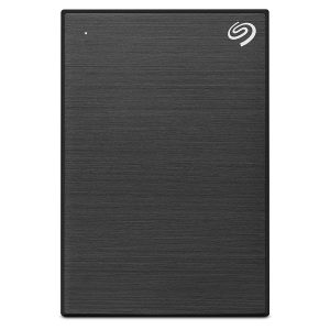 Seagate Backup Plus Slim 1 TB External HDD – USB 3.0 for Windows and Mac, 3 yr Data Recovery Services, Portable Hard Drive – Black with 4 Months Adobe CC Photography (STHN1000400)