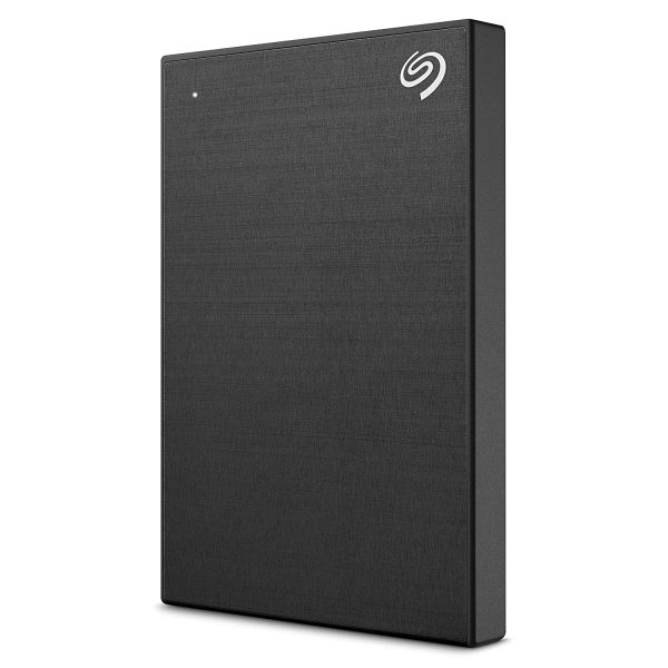 Seagate 2TB Backup Plus Slim Portable External Hard Drive + 1Yr Mylio Create + 2MO Adobe CC Photography, Black (STHN2000400