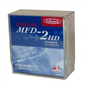 Fullmark Color MFD-2HD formatted micro floppy disk