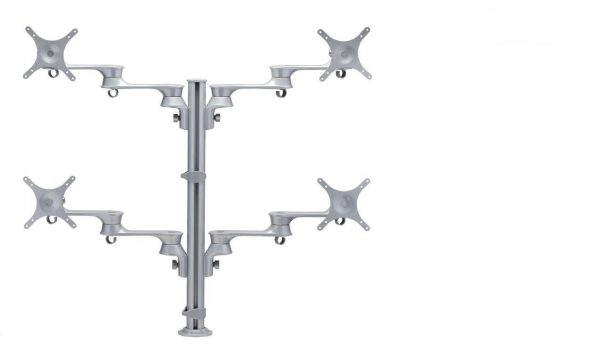 InnoFlex Monitor Arm - Quad Screen (Flange Mount) (DSM-FX4-F)