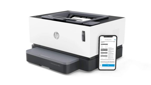 HP Neverstop 1000w WiFi Enabled  Monochrome Laser Printer, 80% Savings on Genuine Cartridge, Self Reloadable with 5X Inbox Yield, Smart Tasks with HP Smart App, Low Emission & Clean Air Quality - Image 9