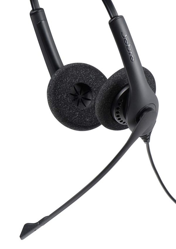 Jabra Biz 1500 Duo USB Headset - Black - Image 2