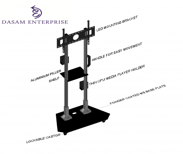 FLOOR STAND 32-55 INCH (DSM-FLT-ST-55"-F)