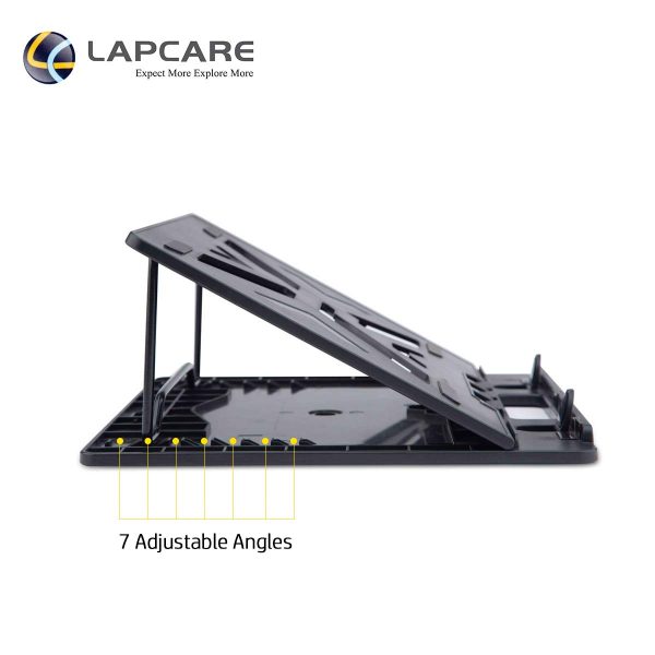 LAPCARE Laptop Riser 7 Level Height Adjustable Stand for Laptops & Tablets Up to 14" inch - Image 6