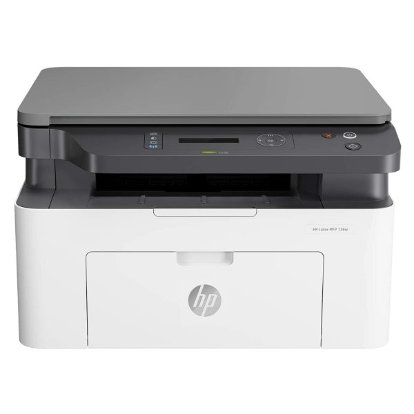 HP Laserjet 136w Laser Monochrome Print, Scan, Copy   with Direct Wi-Fi, Compact Design, Fast Printing - Image 2