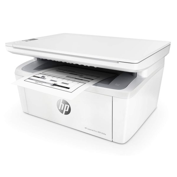 HP Laserjet Pro M30a Multi-Function Laser Printer, Print, Copy, Scan, USB Connectivity, Compact Design - Image 3