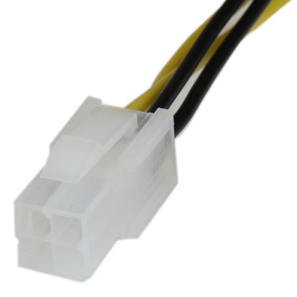 SMPS 4 PIN EXTENSION IN 0.20M - 4 pin male to female suitable for extending 12V - 4pin cable of Power Supply - Image 2