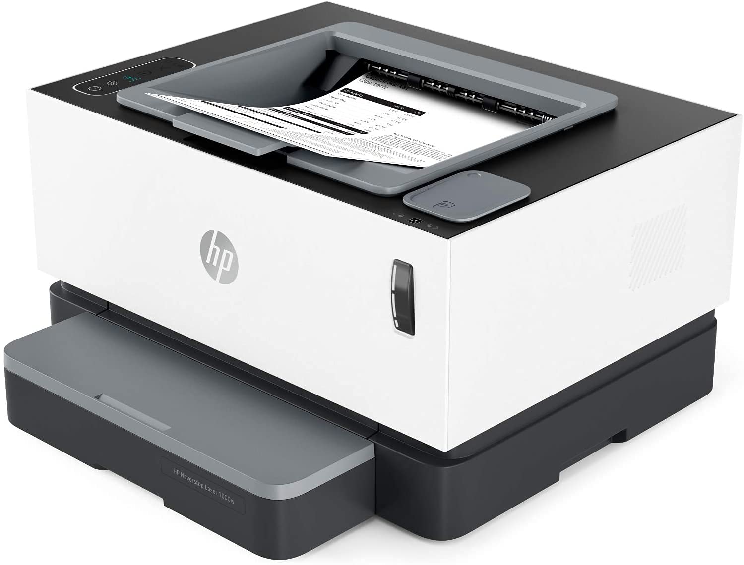 HP Neverstop 1000w WiFi Enabled Monochrome Laser Printer, 80% Savings on  Genuine Cartridge, Self Reloadable with 5X Inbox Yield, Smart Tasks with HP  Smart App, Low Emission & Clean Air Quality –