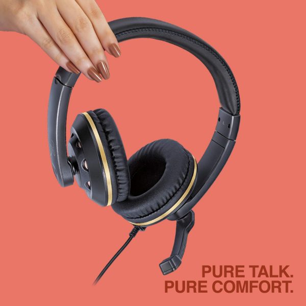 FINGERS USB-Tonic H9 Wired USB Headset with high-Definition Sound & Built-in Adjustable Mic - Image 2