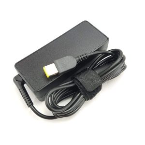 Lenovo 888015000 65W Laptop Adapter/Charger with Power Cord for Select Models of Lenovo (Slim Tip Rectangular pin)