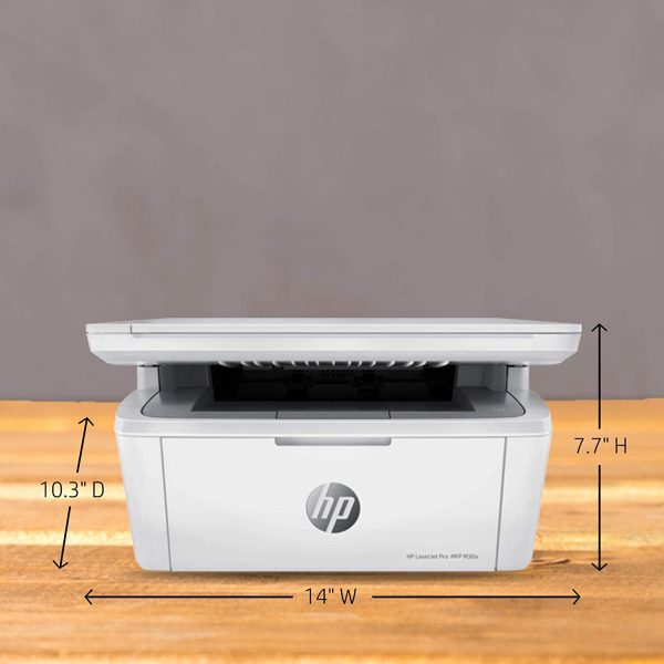 HP Laserjet Pro M30a Multi-Function Laser Printer, Print, Copy, Scan, USB Connectivity, Compact Design - Image 4