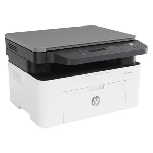 HP Laserjet 136w Laser Monochrome Print, Scan, Copy   with Direct Wi-Fi, Compact Design, Fast Printing