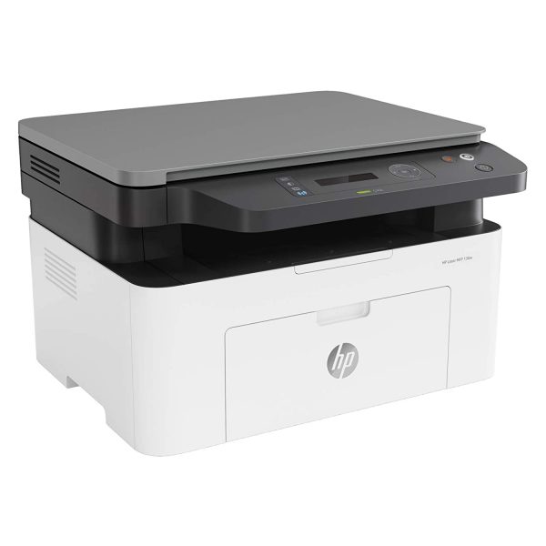 HP Laserjet 136w Laser Monochrome Print, Scan, Copy   with Direct Wi-Fi, Compact Design, Fast Printing