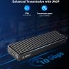 ORICO M2PV-C3 M.2 NVME SSD Enclosure USB 3.1 Type C Gen 2 10Gbps External SSD Enclosure Adapter - Image 5