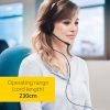 Jabra Biz 1500 Duo USB Headset - Black - Image 8
