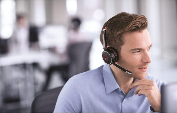 Jabra EVOLVE 75 UC Stereo BT 4:0 HD voice Headphones with link 370 - Image 4