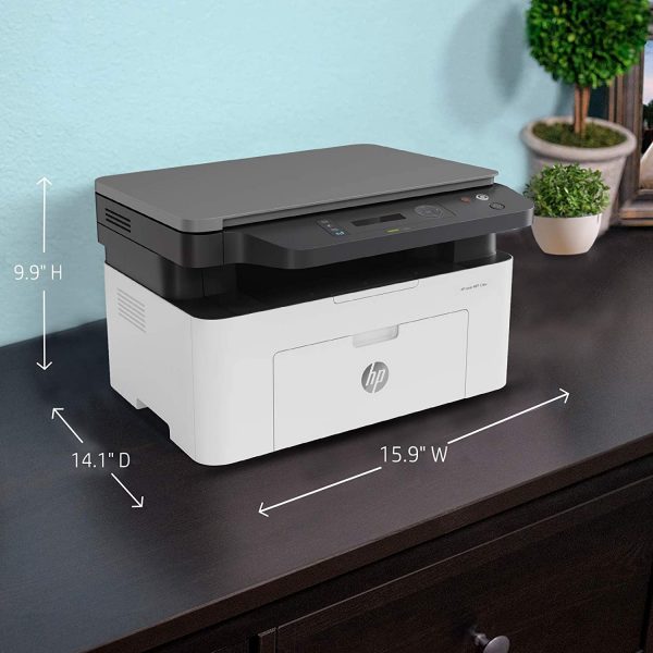 HP Laserjet 136w Laser Monochrome Print, Scan, Copy   with Direct Wi-Fi, Compact Design, Fast Printing - Image 7